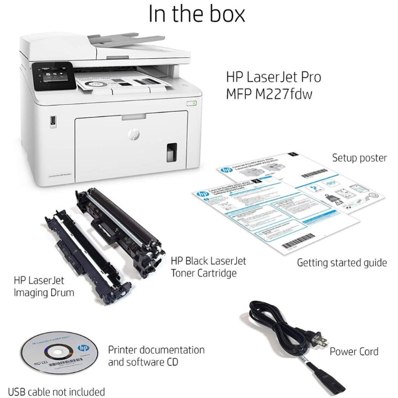 HP LaserJet Pro M227fdw All-in-One Monochrome Laser Printer2