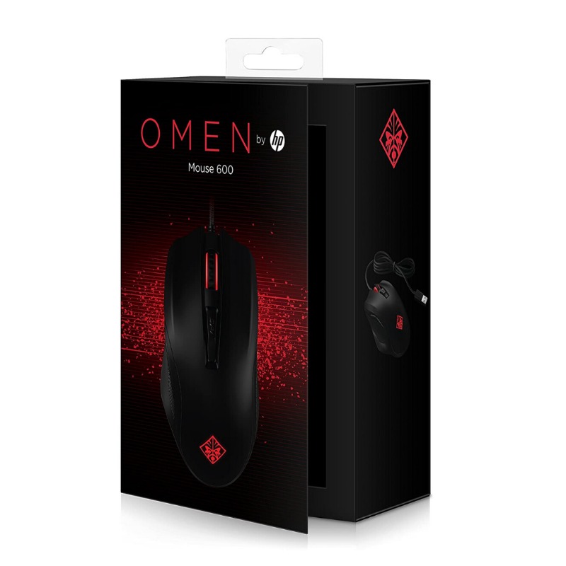 OMEN by HP Mouse 600 Wired Optical Gaming Mouse with 6 Buttons2