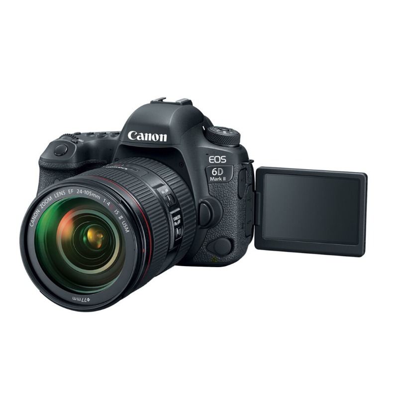 Canon EOS 6D Mark II with EF 24-105mm IS STM Lens - WiFi Enabled2