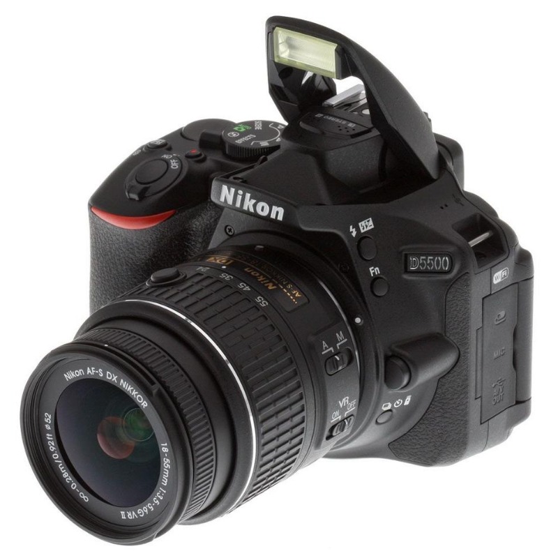 Nikon D5300 DSLR Camera With 18-55mm Lens (Black)0