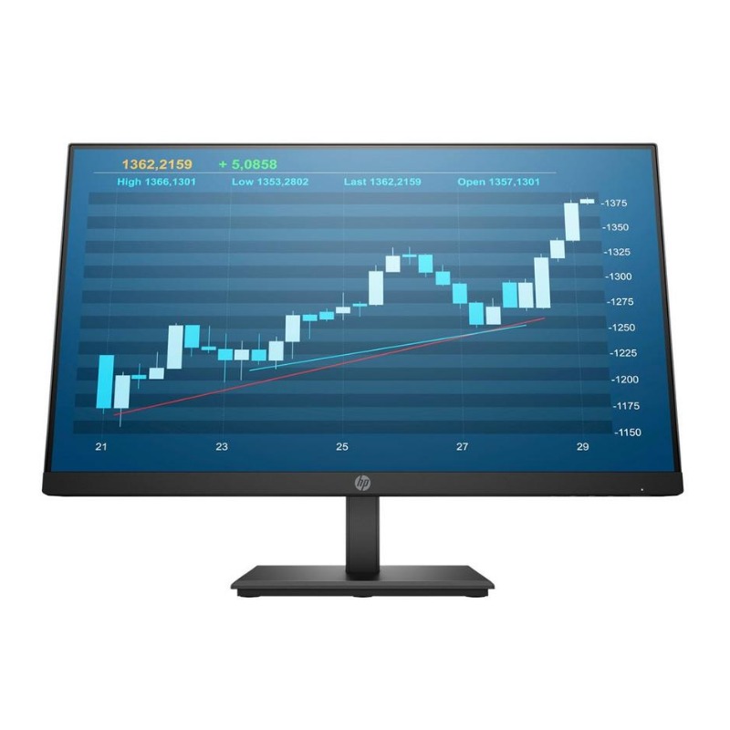 HP P244 Monitor 23.8″ / VGA/DP/HDMI – 5QG35AS2