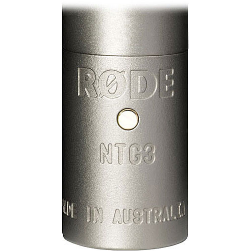 Rode NTG3 Moisture-Resistant Shotgun Microphone (Satin Nickel)0