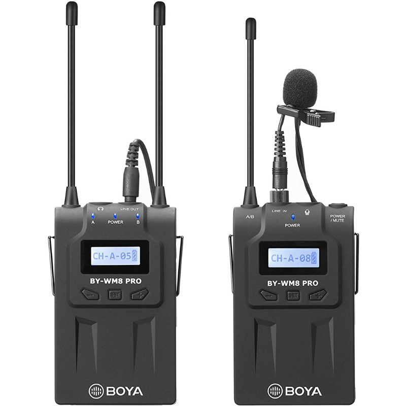 BOYA by-WM8 Pro-K1 UHF Wireless Microphone System2