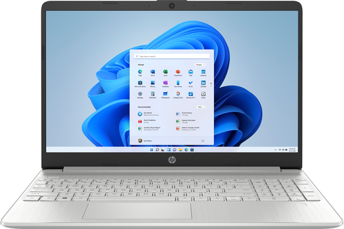 HP 15s-fq5362nia Laptop - Intel Core i3-1215U, 8GB RAM, 512GB SSD, 15.6″ Screen FHD Windows 11 – Silver (84L15EA)0