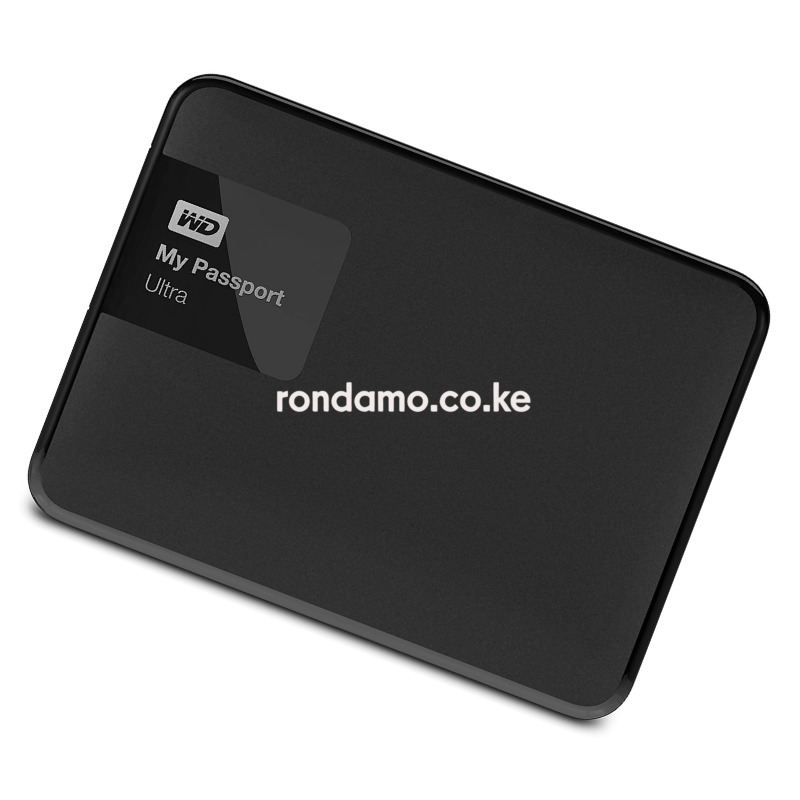 Western Digital My Passport Ultra 2TB 2.5 inch External Hard Drive - Black2