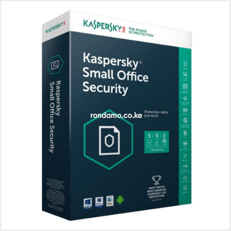Kaspersky Small Office Security Latest Version- (1 Server + 5 Machines PCS)0