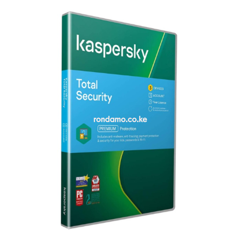  Kaspersky Total Security 3 Devices, 1 User, 1 Year2