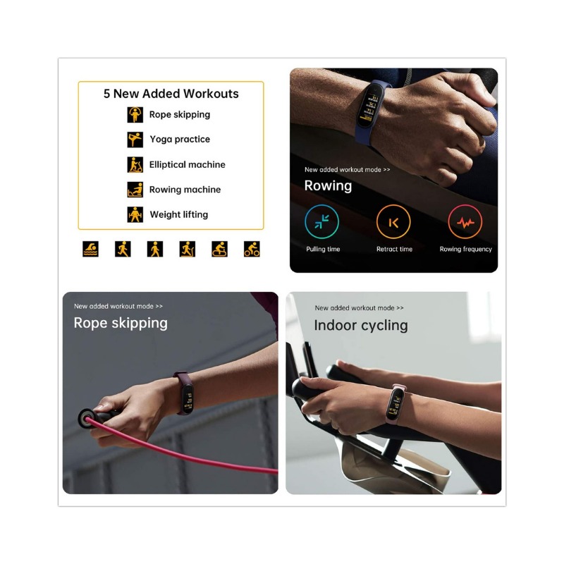 Xiaomi Mi Band 5 Smart Bracelet Bluetooth 5.0 Sports Fitness Tracker 2