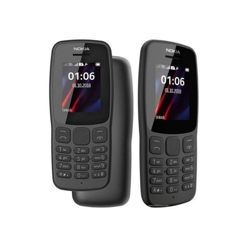 Nokia 106 1.8'' 4MB RAM 4MB ROM Internal Storage Dual Sim Phone2