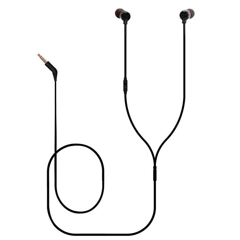 JBL Tune 110 in-Ear Headphones with Mic (Black)4