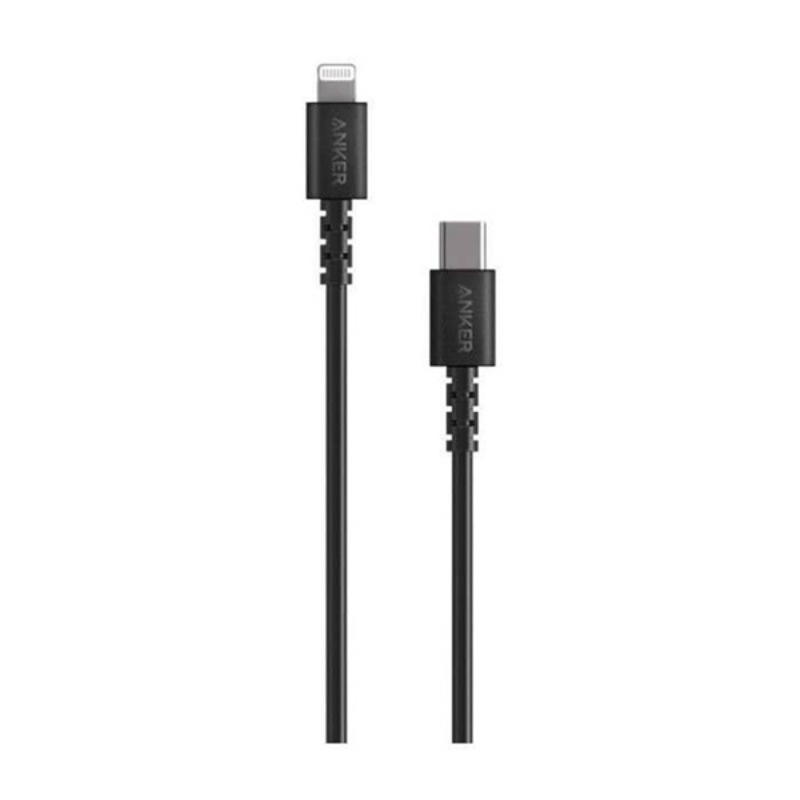Anker A8612H11 Select USB-C Cable with Lightning 3ft Black2