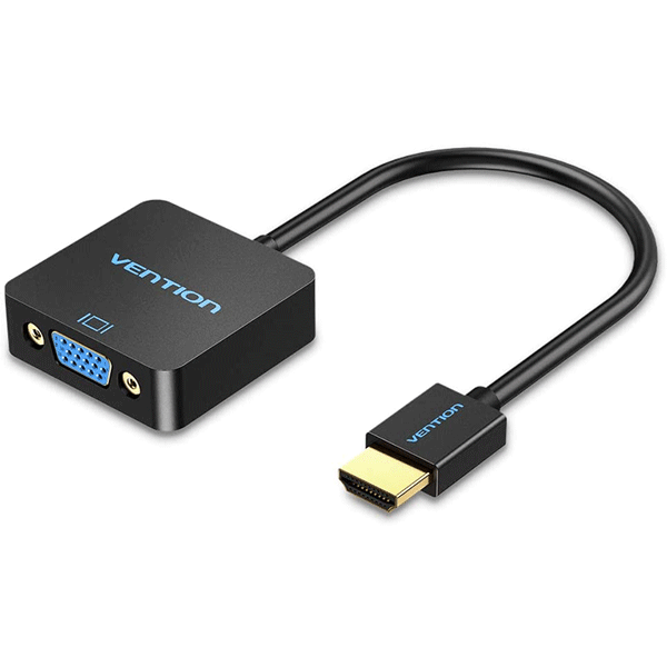 VENTION HDMI TO VGA CONVERTER WITH FEMALE MICRO USB AND AUDIO PORT - VEN-ACRBB2