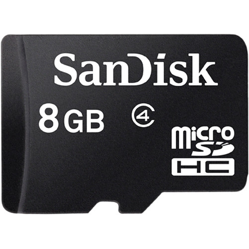 SanDisk 8GB microSDHC Memory Card Class 4 With SD Adapter (sdsdqm-008g-b35A)2