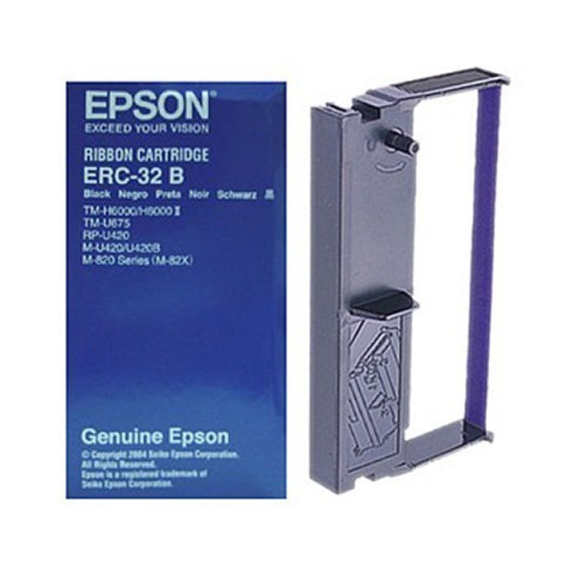 Epson ERC 32B Black Ribbon Cartridge (C43S015371)3