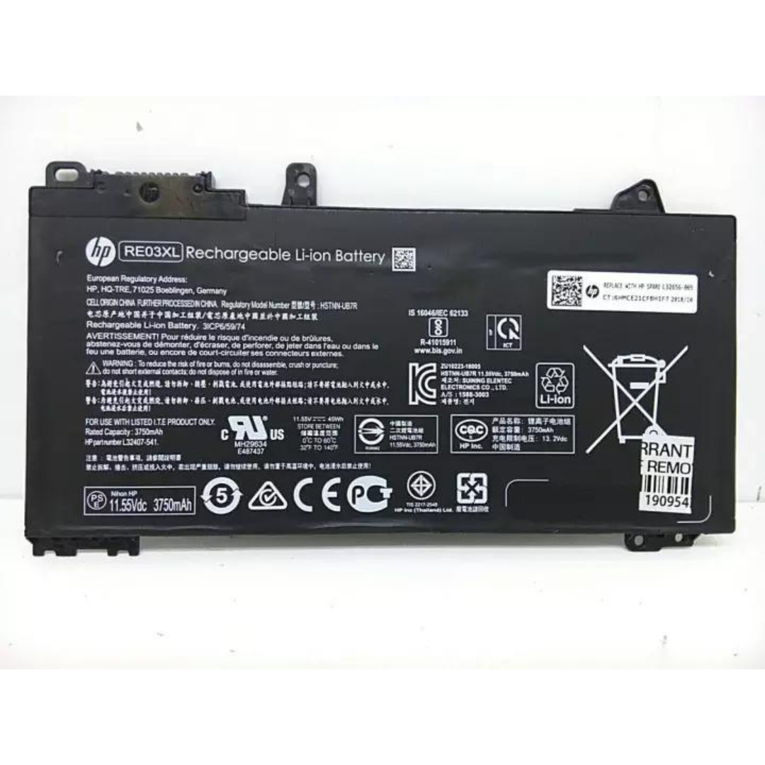 45Wh HP HSTNN-DB9R HSTNN-OB1Q battery- RE03XL4