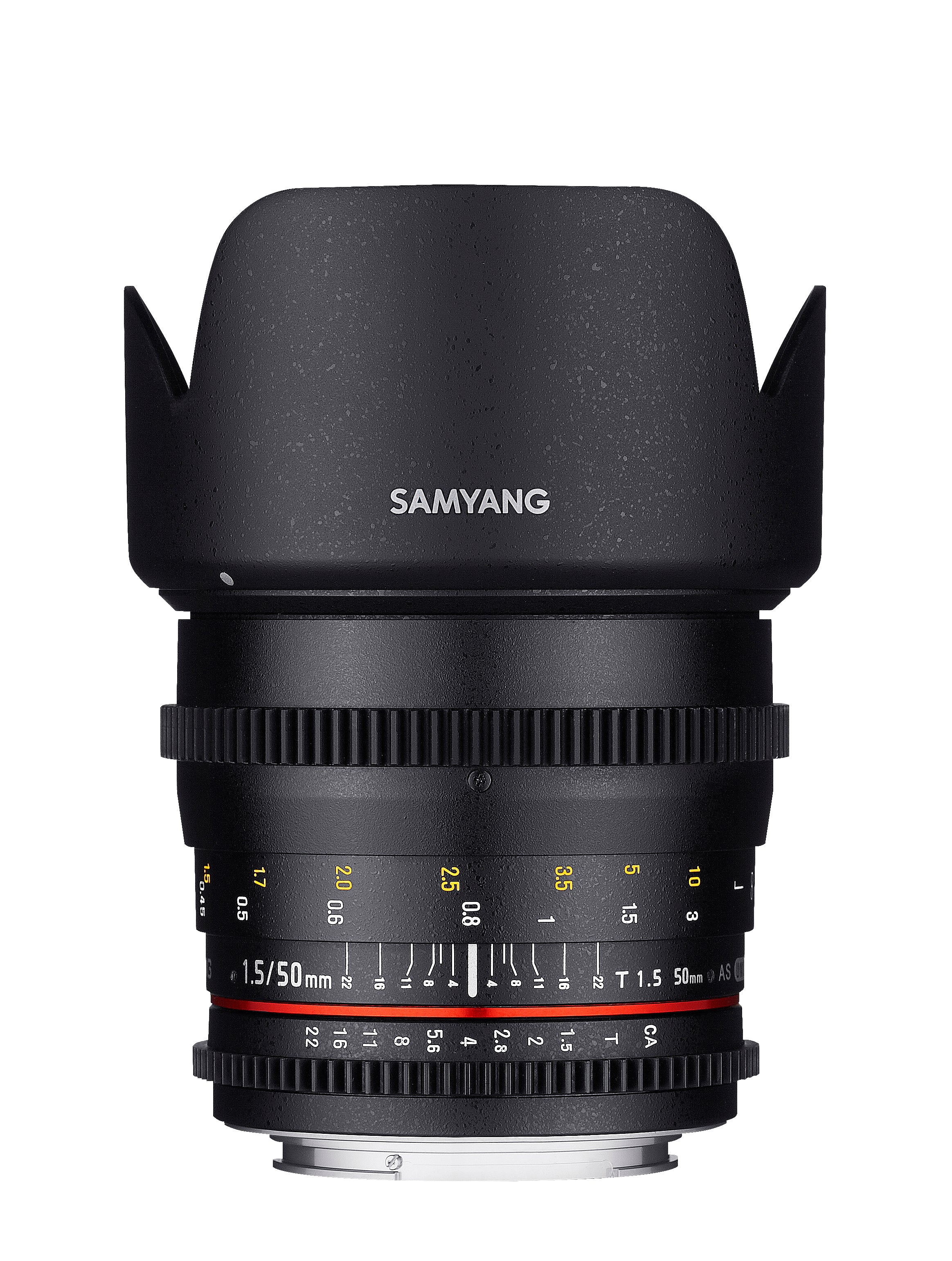 Samyang 50mm T1.5 AS UMC Cine Lens for Canon EF Mount