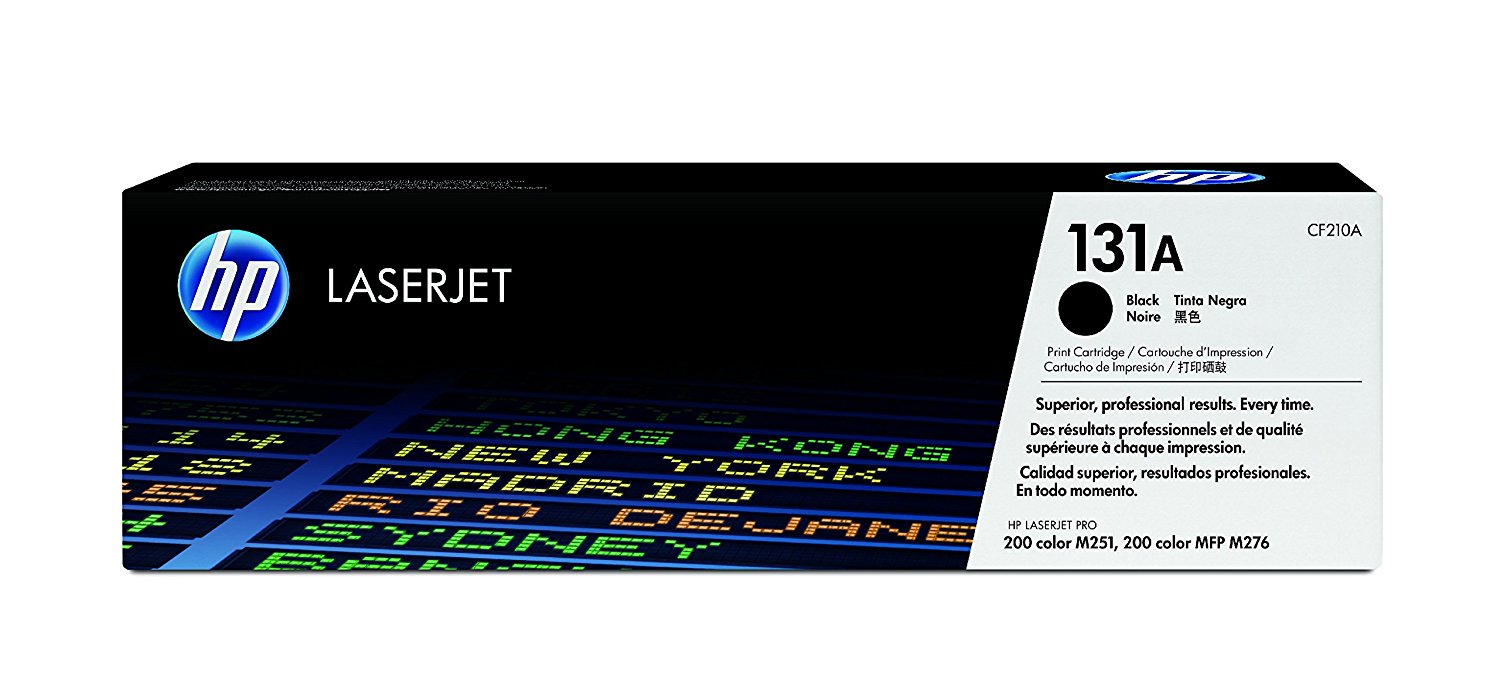 HP 131A Black Original LaserJet Toner Cartridge – CF210A
