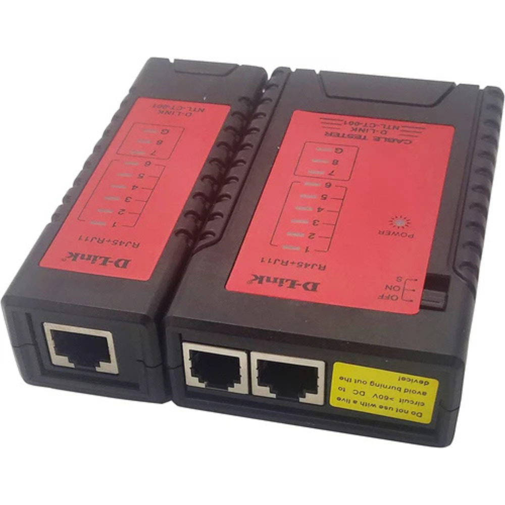 D-Link Cable Tester - Detected Cable Type RJ-11,RJ-45- NTL-CT-0013