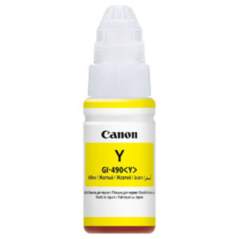 Canon GI-490 Yellow Ink Bottle4