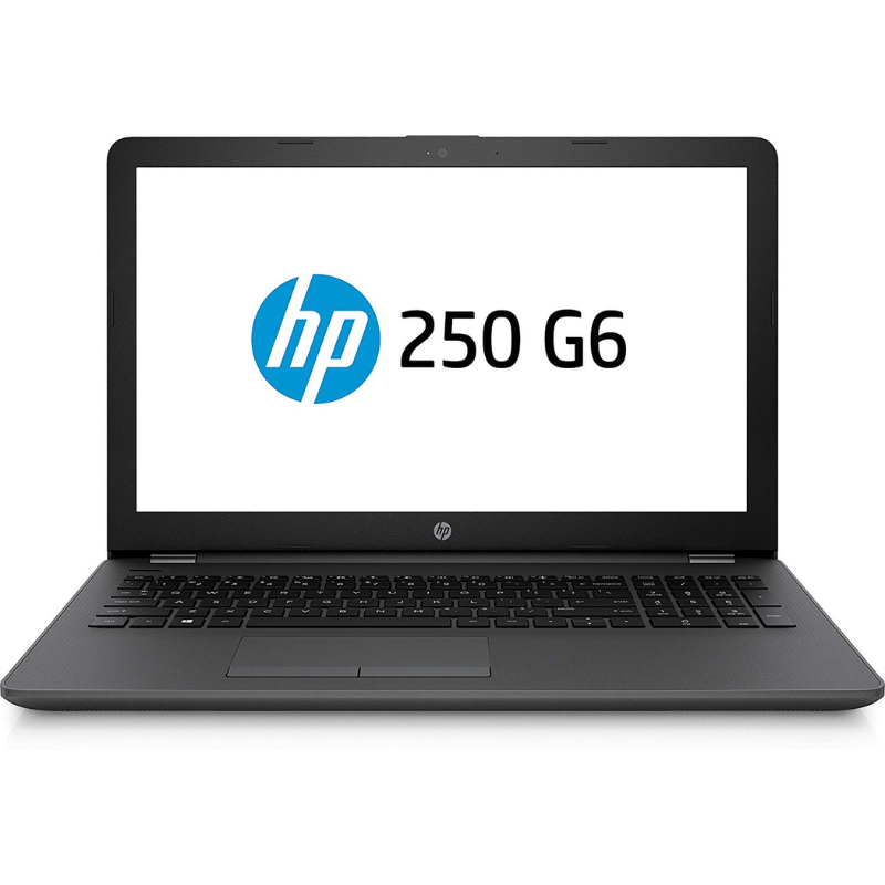 HP 250 G6 Notebook PC; Intel® Core™ i3-7020U/4 GB RAM/1 TB 5400 rpm SATA HDD / Win 10 & 1 Yr Warranty2