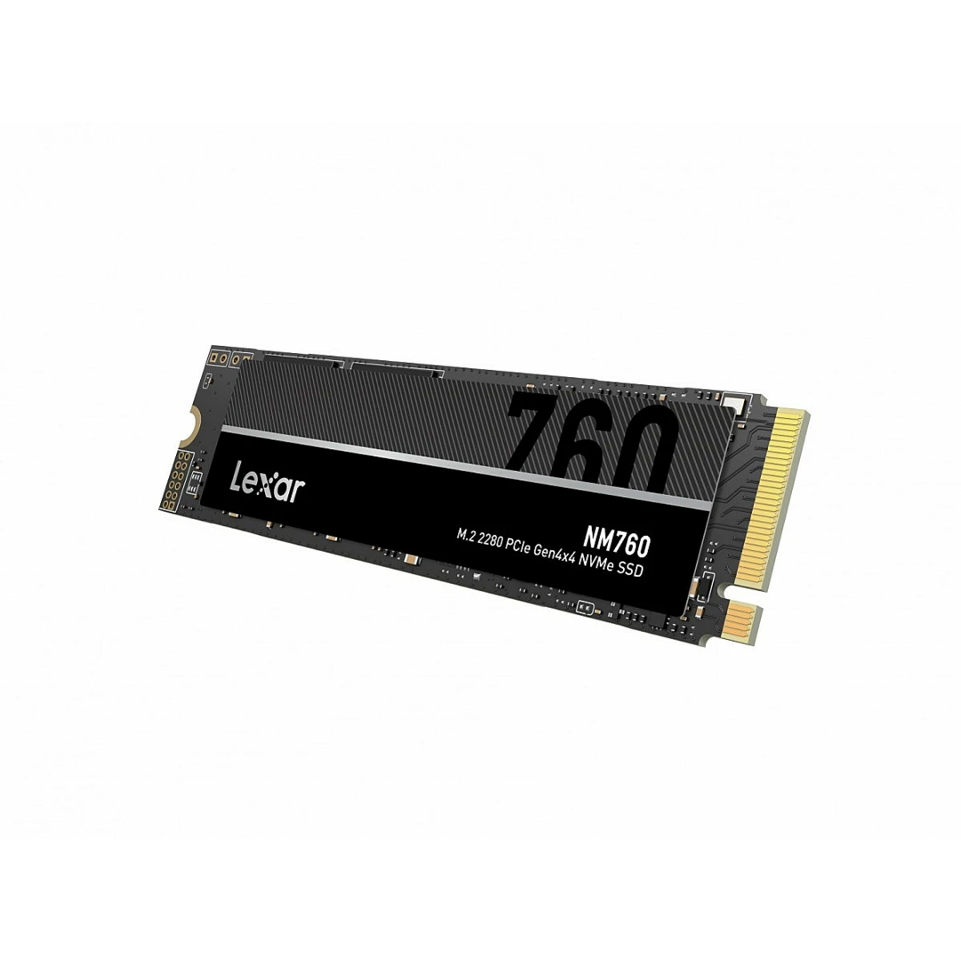 LEXAR LNM760 internal SSD M.2 PCIe Gen 4*4 NVMe 2280 – 1TB – LNM760X001T-RNNNG4