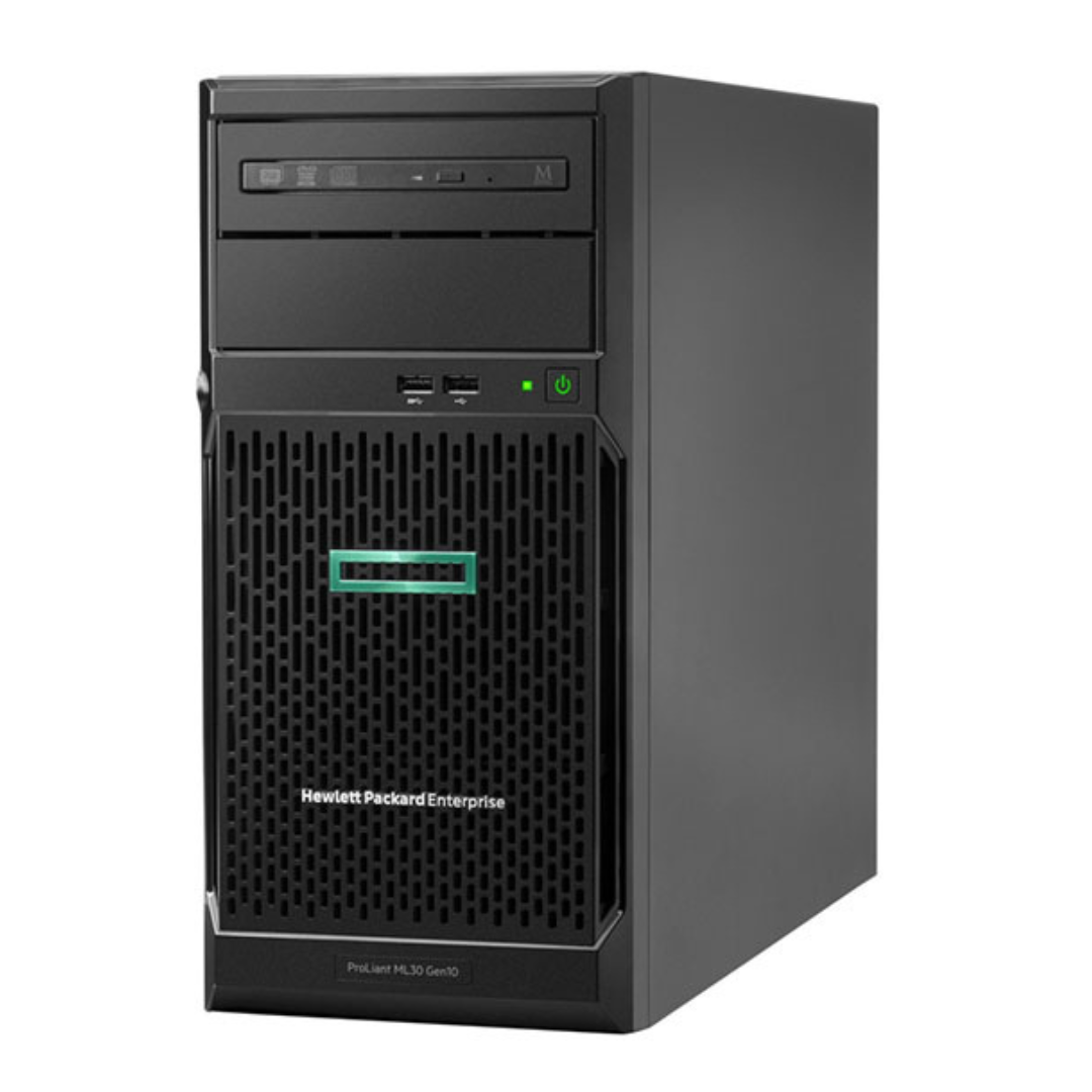 HPE ProLiant ML30 Gen10 Plus E-2314 2.8GHz 4-core 1P 16GB-U 4LFF-NHP 350W PS Server- P44718-4213