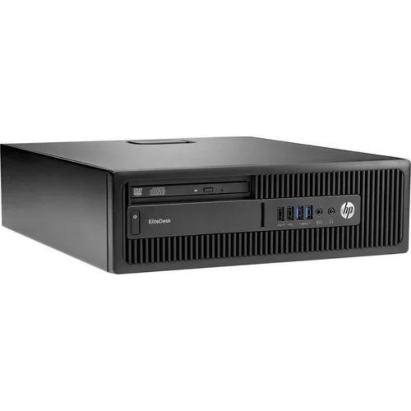 HP EliteDesk 705 G2 Small Form Factor Desktop Computer 4GB RAM 500GB HDD DVD Drive 3.5 GHz AMD PRO A104