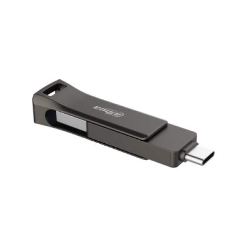 Dahua 256GB Dual Drive USB3.2 Gen1 Gray metal case, Type A & Type C interface-DHI-USB-P629-32-256GB4