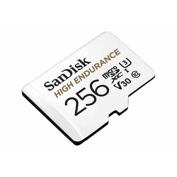 SanDisk MicroSD CLASS 10 100MBPS 256GB High Endurance Card  with Adapter (SDSQQNR-256G-GN6IA)3