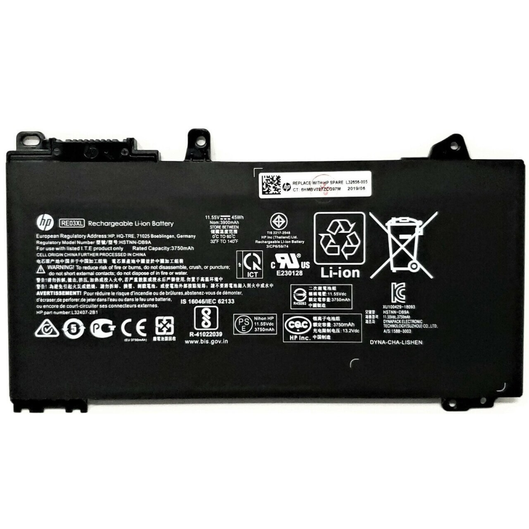 45Wh HP RE03045XL RE03045XL-PL battery- RE03XL