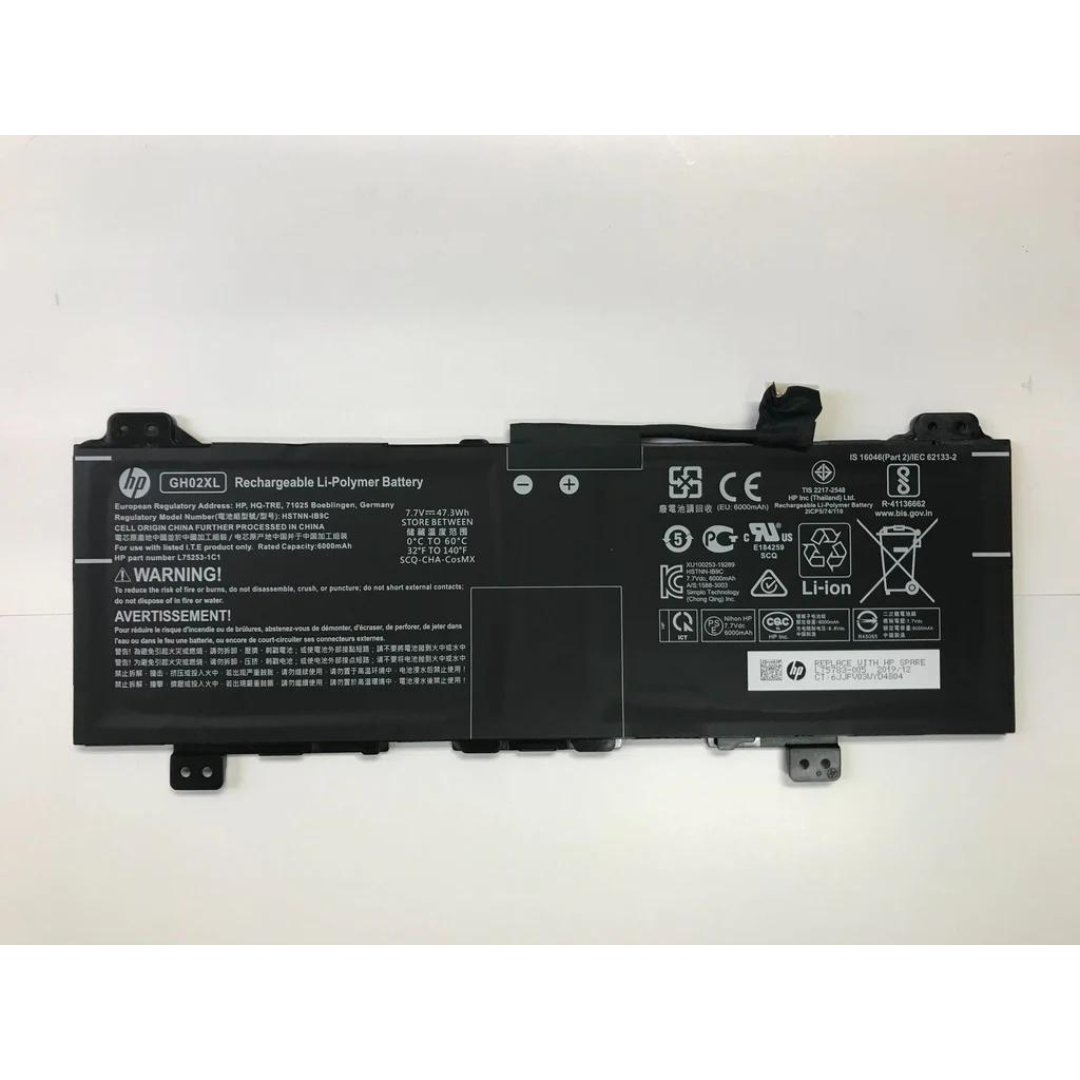 47.3Wh HP HSTNN-IB9C L75253-1C1 battery- GH02XL3