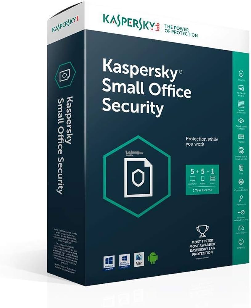 Kaspersky Small Office Security – 5 Users, 1 Server, 5 Mobile2