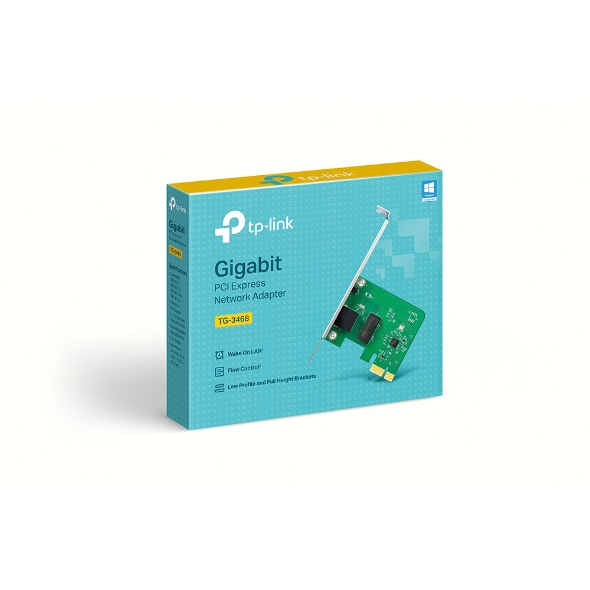 TP-Link Gigabit PCI Express Network Adapter - TG-3468 0