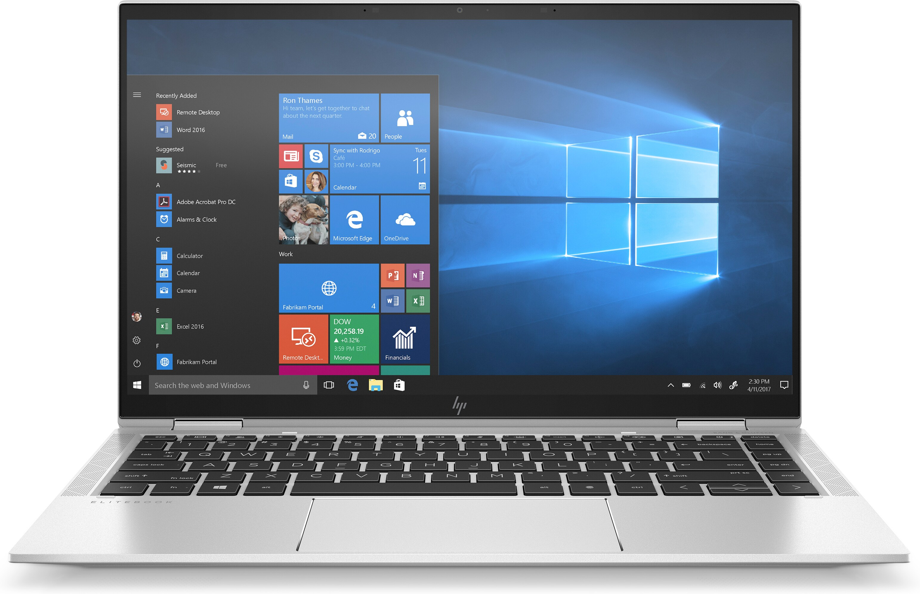 HP EliteBook x360 1040 G7 Hybrid (2-in-1) 33.8 cm (13.3