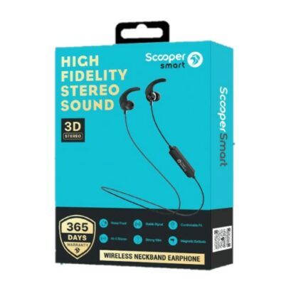 Scooper Smart SWN-04 Bluetooth Neckband Earphone2
