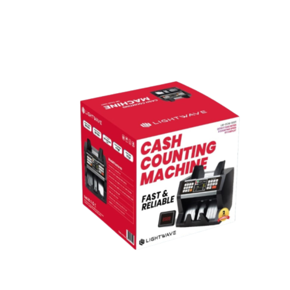 Light Wave LW-CCM-502T 5 MG Cash Counting Machine-LW-CCM-502T