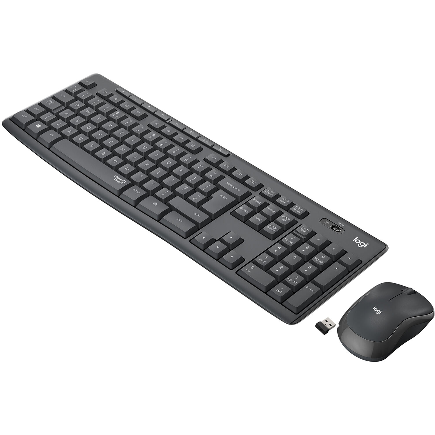 Logitech Silent Wireless Keyboard & Mouse MK295 – 920-009800
