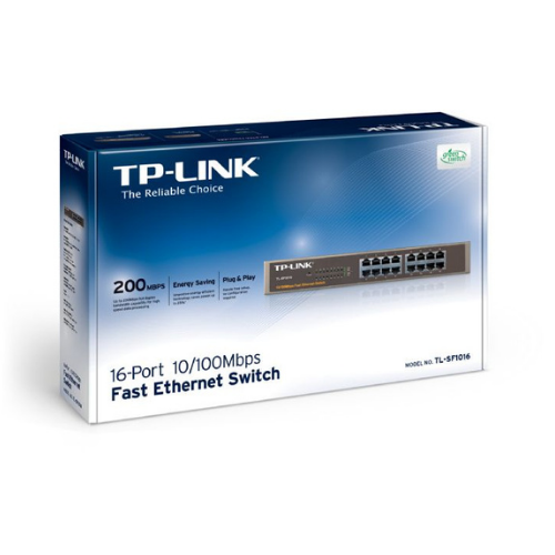 TP-Link TL-SF1016 16-Port 10/100Mbps Rackmount Switch2