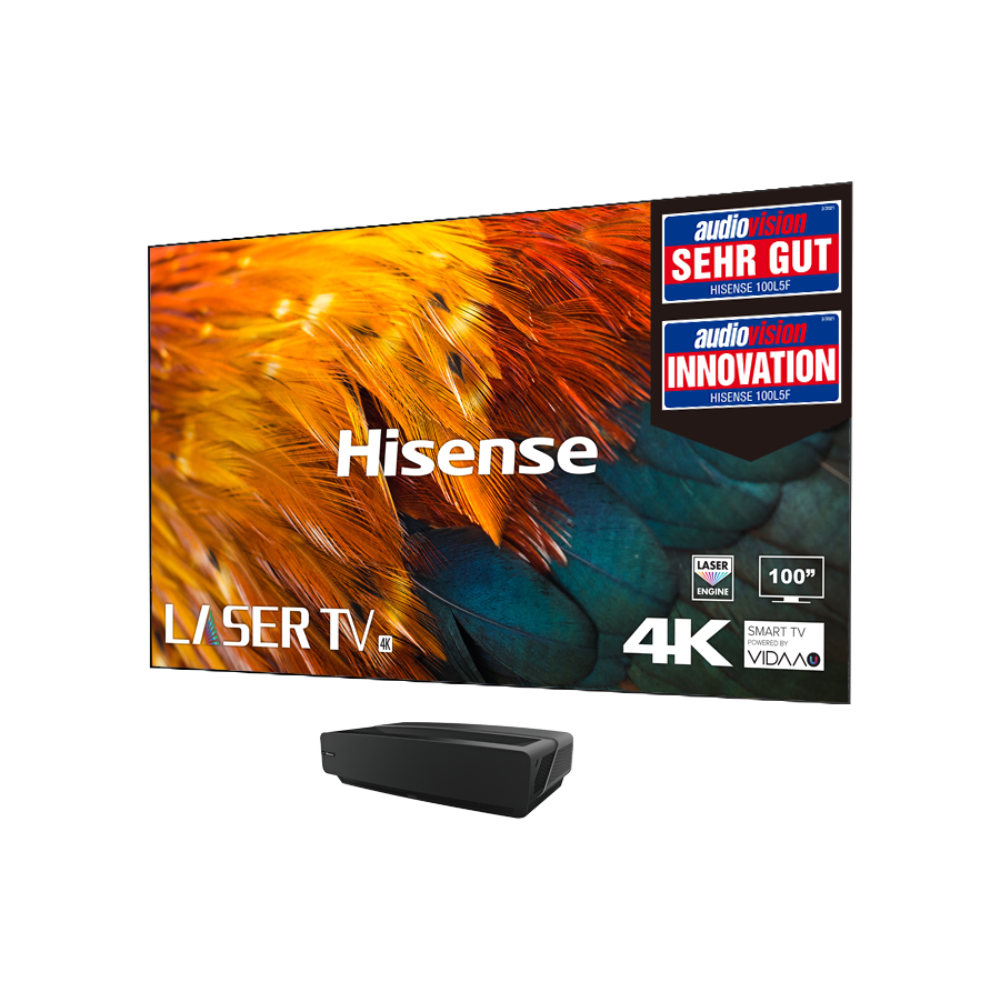 Hisense 4K Ultra HD HDR Laser TV 100″ – HE100L53