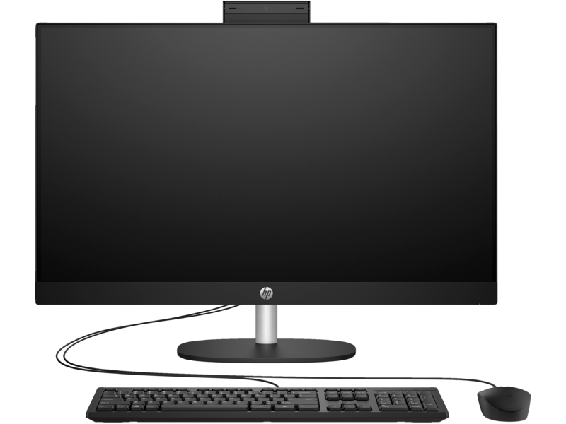HP All-in-One 27-cr1004nh PC, Intel Core Ultra 7 155U, 16GB DDR5 5600, 512GB PCIe NVMe M.2 SSD, FreeDOS, 27