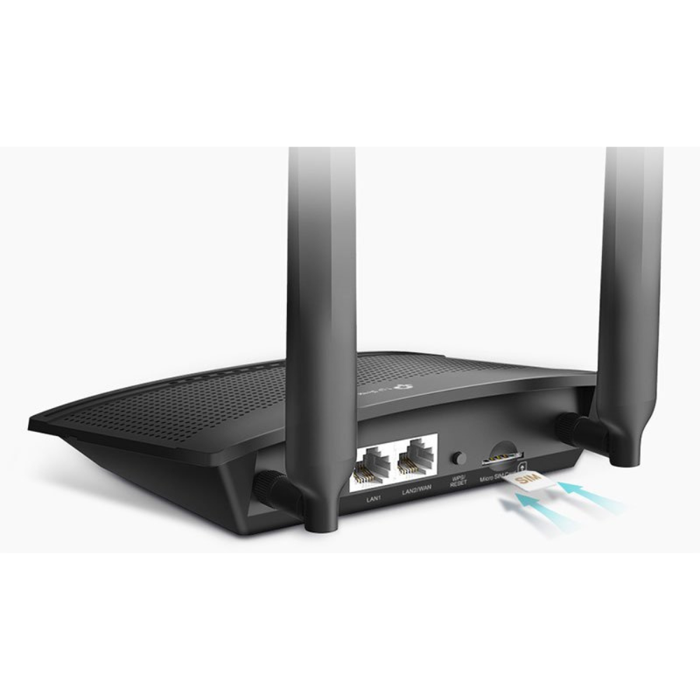 TP-Link TL-MR100 300Mb Wireless N 4G LTE WiFi Router with SIM Slot TPLink4