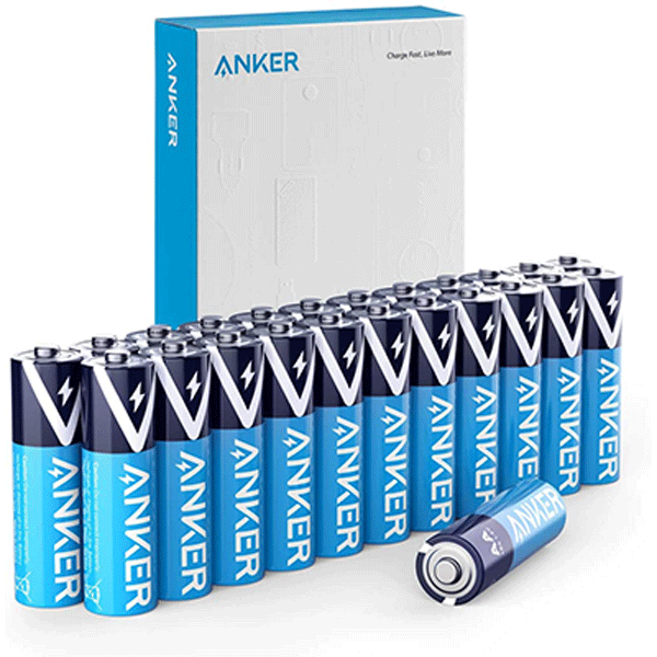Anker AA Alkaline Batteries 24 pack (B1810H12)0