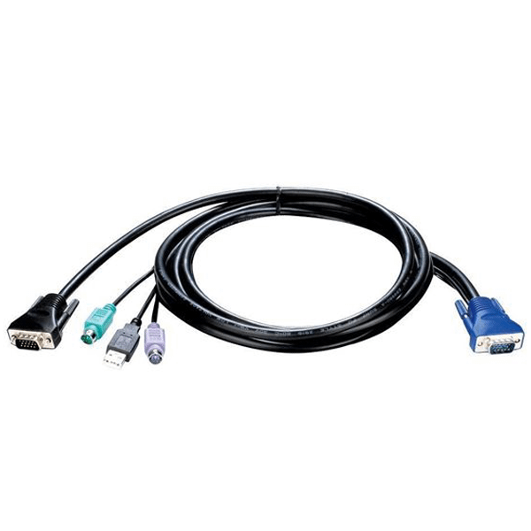 D-Link KVM-401 â€“ Combo KVM Cable 1.8 meters (for KVM-440 & 450)