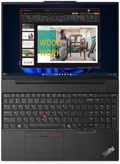 Lenovo ThinkPad E16 Gen 2 Core Ultra 7 155H 16GB 512GB SSD No OS 16 Inch WUXGA Laptop0