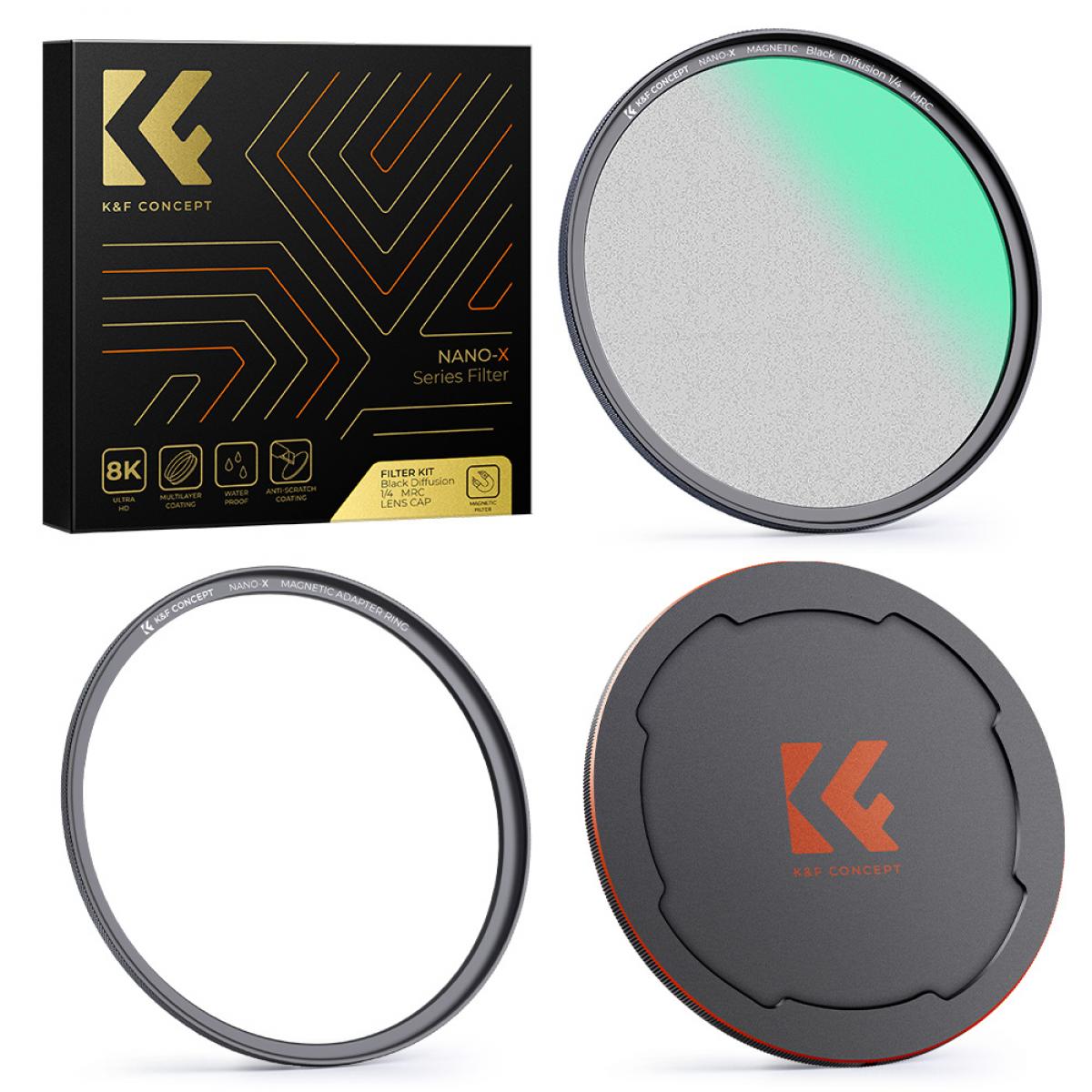 K&F Concept 77mm Nano-X Black Mist Filter 1/84