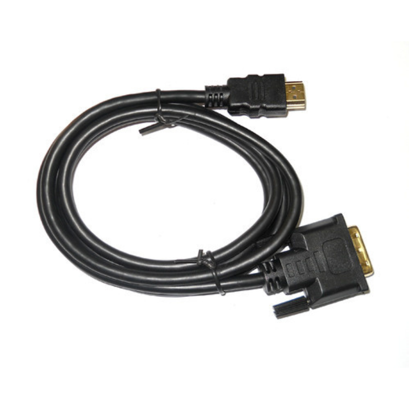Generic HDMI Male to DVI Male Gold Plated Cable 2.0M Black2