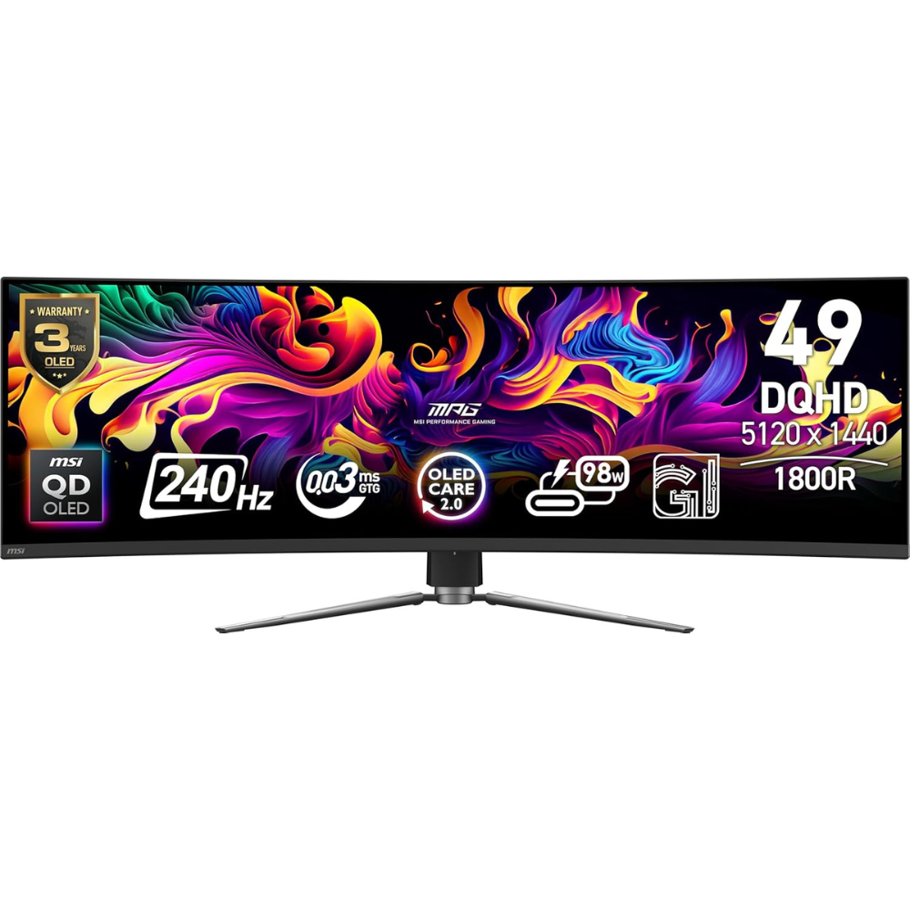 MSI MPG 49-Inch QD-OLED 5K Monitor (240Hz / 0.03ms)2