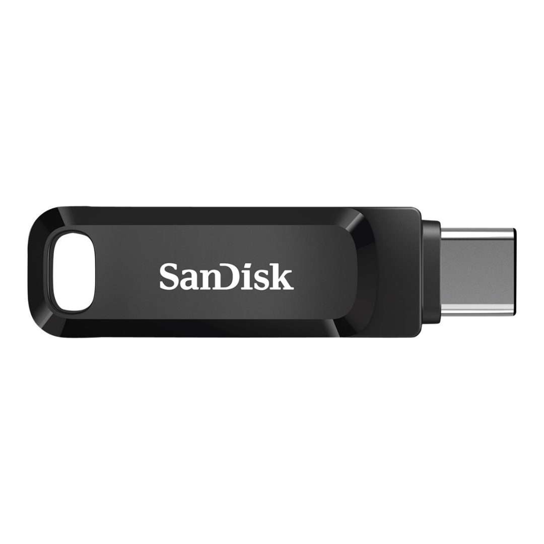 SanDisk 128GB Ultra Dual Drive Go USB Type-C Flash Drive, Black - SDDDC3-128G-G462