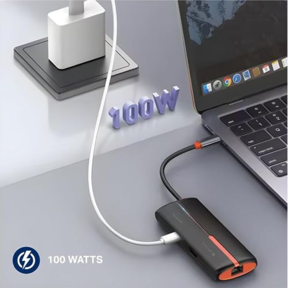 Light Wave USB-C to HDMI 5-in-1 Docking Station-LW-DOCK-51A