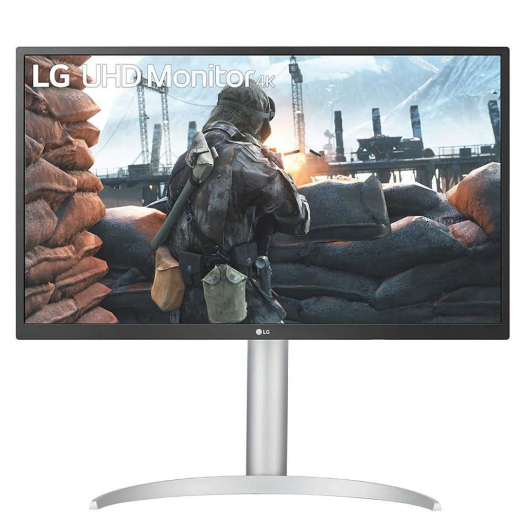 LG 27UP550N-W 27 Inch 4K UHD Monitor- 27UP550N-W0